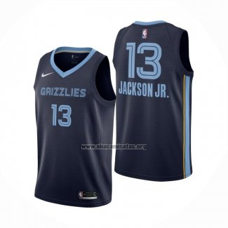 Camiseta Memphis Grizzlies Jaren Jackson Jr. NO 13 Icon Azul