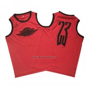 Camiseta Michael Jordan NO 23 Wings Special Rojo