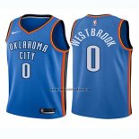 Camiseta Nino Oklahoma City Thunder Russell Westbrook NO 0 Icon 2017-18 Azul