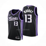 Camiseta Sacramento Kings Keegan Murray NO 13 Icon 2023-24 Negro