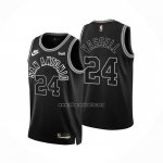 Camiseta San Antonio Spurs Devin Vassell NO 24 Classic 2022-23 Negro