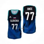 Camiseta Slovenia Luka Doncic NO 77 Tokyo 2021 Azul2