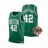 Camiseta Boston Celtics Al Horford NO 42 Icon 2022 NBA Finals Verde