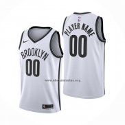 Camiseta Brooklyn Nets Personalizada Association 2020-21 Negro