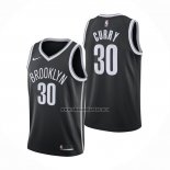 Camiseta Brooklyn Nets Seth Curry NO 30 Icon 2021-22 Negro