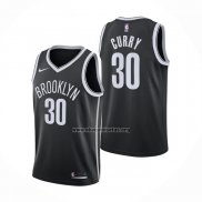 Camiseta Brooklyn Nets Seth Curry NO 30 Icon 2021-22 Negro