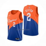 Camiseta Cleveland Cavaliers Collin Sexton NO 2 Ciudad Edition Azul