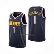 Camiseta Denver Nuggets Michael Porter Jr. NO 1 Icon Azul