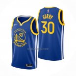 Camiseta Golden State Warriors Stephen Curry NO 30 Icon 2020-21 Azul