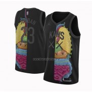 Camiseta KAWS x Jordan x NBA Negro