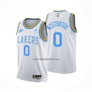 Camiseta Los Angeles Lakers Russell Westbrook NO 0 Classic 2022-23 Blanco