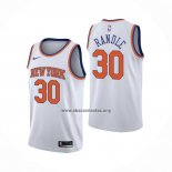 Camiseta New York Knicks Julius Randl NO 30 Association Blanco