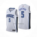 Camiseta Orlando Magic Paolo Banchero NO 5 Association 2022-23 Blanco