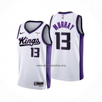 Camiseta Sacramento Kings Keegan Murray NO 13 Association 2023-24 Blanco