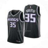 Camiseta Sacramento Kings Marvin Bagley III NO 35 Statement 2019-20 Negro