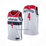 Camiseta Washington Wizards Russell Westbrook NO 4 Association 2020-21 Blanco