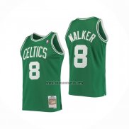 Camiseta Boston Celtics Antoine Walker NO 8 Hardwood Classics 2000-01 Verde