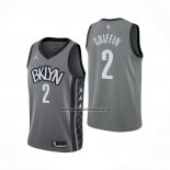 Camiseta Brooklyn Nets Blake Griffin NO 2 Statement 2021 Gris