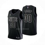 Camiseta Brooklyn Nets Seth Curry NO 30 Statement 2022-23 Negro