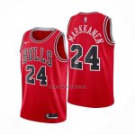 Camiseta Chicago Bulls Lauri Markkanen NO 24 Icon 2020-21 Rojo