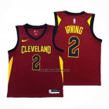 Camiseta Cleveland Cavaliers Kyrie Irving NO 2 Icon 2018 Rojo