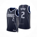 Camiseta Dallas Mavericks Kyrie Irving NO 2 Statement 2022-23 Azul