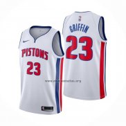 Camiseta Detroit Pistons Blake Griffin NO 23 Association Blanco