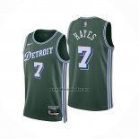 Camiseta Detroit Pistons Killian Hayes NO 7 Ciudad 2022-23 Verde