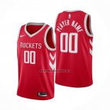 Camiseta Houston Rockets Personalizada Icon Rojo