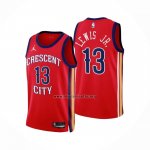 Camiseta New Orleans Pelicans Kira Lewis Jr NO 13 Statement 2023-24 Rojo