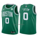 Camiseta Nino Boston Celtics Jayson Tatum NO 0 Icon 2017-18 Verde