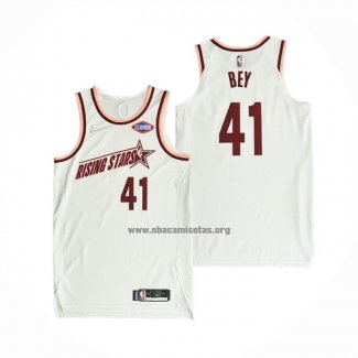 Camiseta 2022 Rising Star Saddiq Bey NO 41 Isiah Blanco