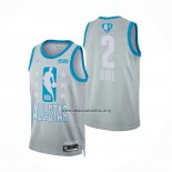 Camiseta All Star 2022 Charlotte Hornets LaMelo Ball NO 2 Gris