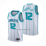 Camiseta Charlotte Hornets Kelly Oubre JR. NO 12 Association 2020-21 Blanco