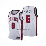 Camiseta Chicago Bulls Alex Caruso NO 6 Ciudad 2022-23 Blanco