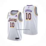 Camiseta Los Angeles Lakers DeAndre Jordan NO 10 Association 2021-22 Blanco