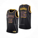 Camiseta Los Angeles Lakers Montrezl Harrell NO 15 Earned 2020-21 Negro
