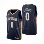 Camiseta New Orleans Pelicans DeMarcus Cousins NO 0 Icon Azul