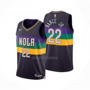 Camiseta New Orleans Pelicans Larry Nance JR. NO 22 Ciudad 2022-23 Violeta