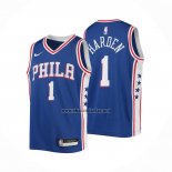 Camiseta Nino Philadelphia 76ers James Harden NO 1 Icon Azul