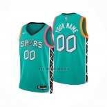 Camiseta San Antonio Spurs Personalizada Ciudad 2022-23 Verde