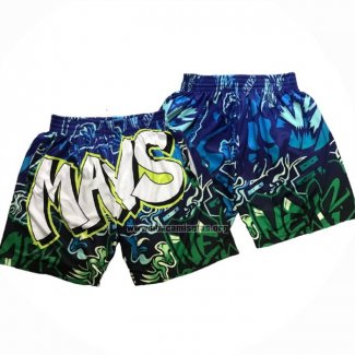 Pantalone Dallas Mavericks Mitchell & Ness Verde