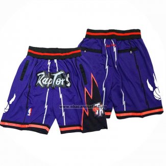 Pantalone Toronto Raptors Retro Violeta