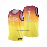 Camiseta All Star 2023 Brooklyn Nets Kevin Durant NO 7 Naranja