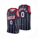 Camiseta Houston Rockets Tyty Washington JR. NO 0 Ciudad 2022-23 Negro
