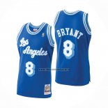 Camiseta Los Angeles Lakers Kobe Bryant NO 8 Retro Azul