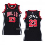 Camiseta Mujer Chicago Bulls Michael Jordan NO 23 Icon Negro