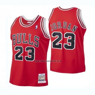 Camiseta Nino Chicago Bulls Michael Jordan NO 23 Mitchell & Ness 1997-98 Rojo