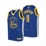 Camiseta Nino Golden State Warriors Klay Thompson NO 11 Icon Azul