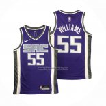 Camiseta Sacramento Kings Jason Williams NO 55 Icon 2020-21 Violeta